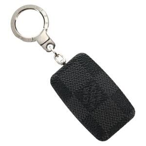LOUIS VUITTON Damier Graphite Astropill Key Holder M66123 LV Auth 159490M